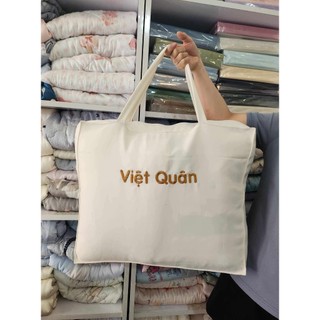 [Hỏa tốc] Túi Đựng Chăn Nệm Gối Cho Bé Đi Học, Túi May Sẵn Có Khoá Khéo Tay Xách Tiện lợi Chắc Chắn