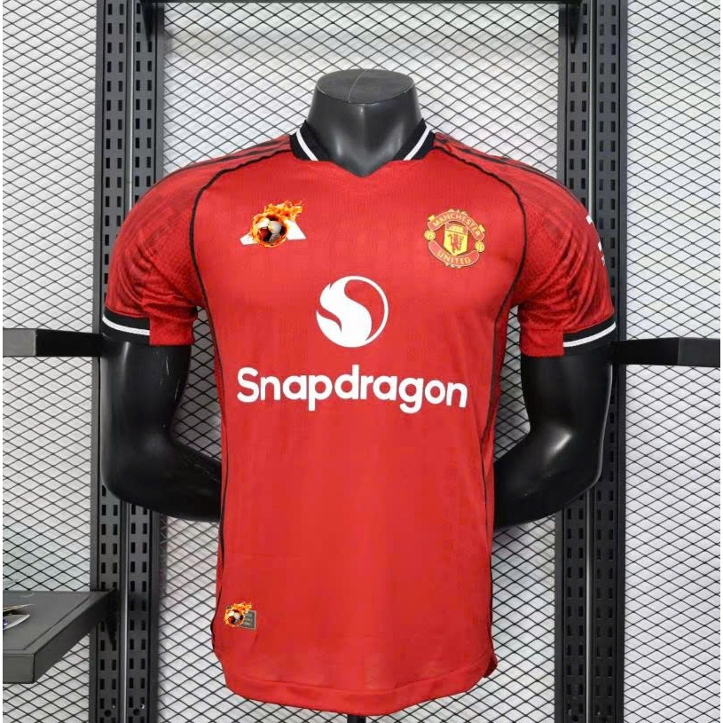 Áo Bóng Đá Player CLB Mu Đỏ Sân Nhà [Chỉ Có Áo] Mùa 25/26 - Hàng Nhập Khẩu Thailand
