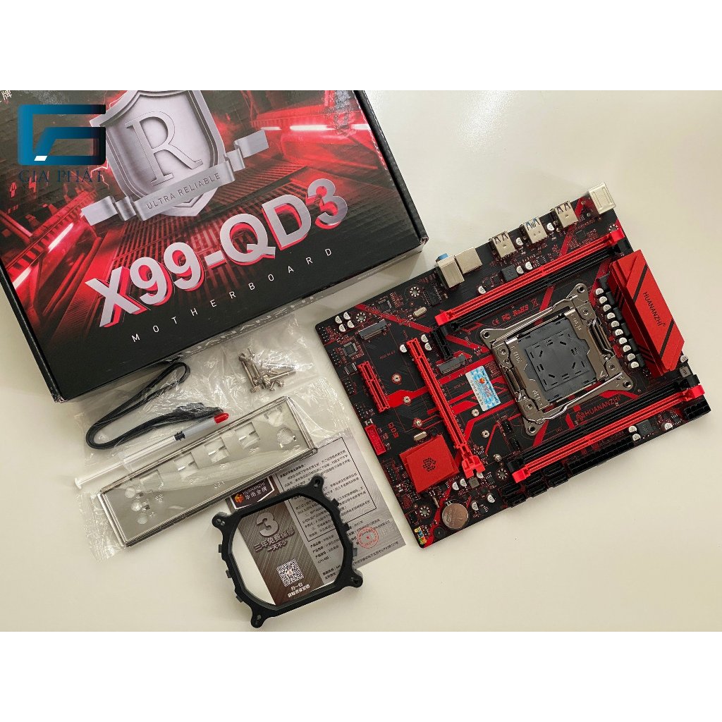 Mainboard Huananzhi X99 TF / X99 QD4 / X99 QD3 / X99 BD4 / X99 BD3 Mới New Box bảo hành chính hãng 1