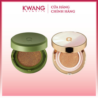Cushion Glamrr Q Kiềm Dầu, Dưỡng Ẩm Cho Nền Căng Bóng, Lâu Trôi, Glamrr Q Vegan Super Cover - DD Cushion SPF50+/PA++++