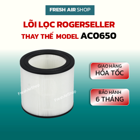 Lõi Lọc Không Khí Rogerseller®Tương Thích, Thay Thế Cho Lõi Lọc Không Khí AC0650/10 series 600i, bộ 