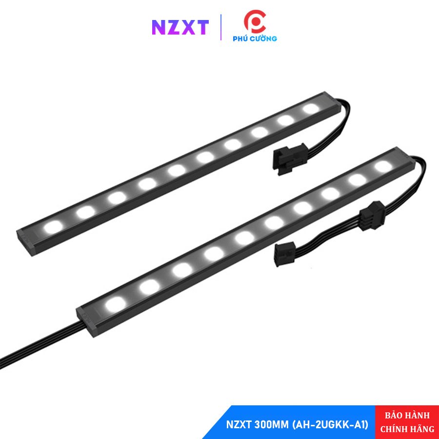 Bộ Đèn LED Gầm Case NZXT RGB Underglow 300mm AH-2UGKK-A1 - Điều Khiển NZXT CAM Chính Hãng