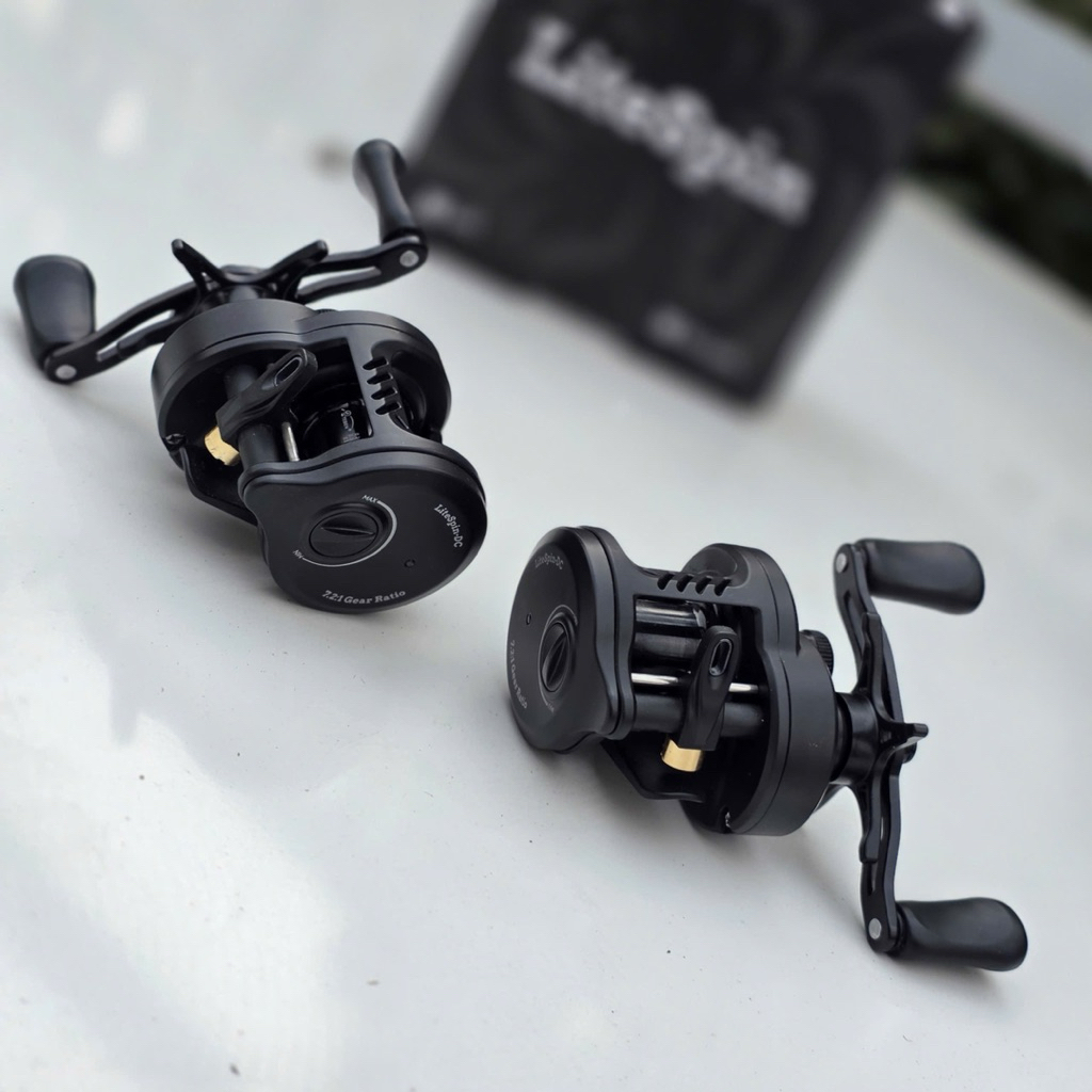 HOT HOT Máy Câu Kekili TEBEN Drum LiteSpin - DC Kiểu Dáng Giống Shimano conquest