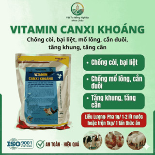 Vitamin khoáng 100g trộn thức ăn, tăn.g khun.g, ra lô.ng, chống bạ.i liệ.t, mổ lông gà, vịt, heo, trâu,bò