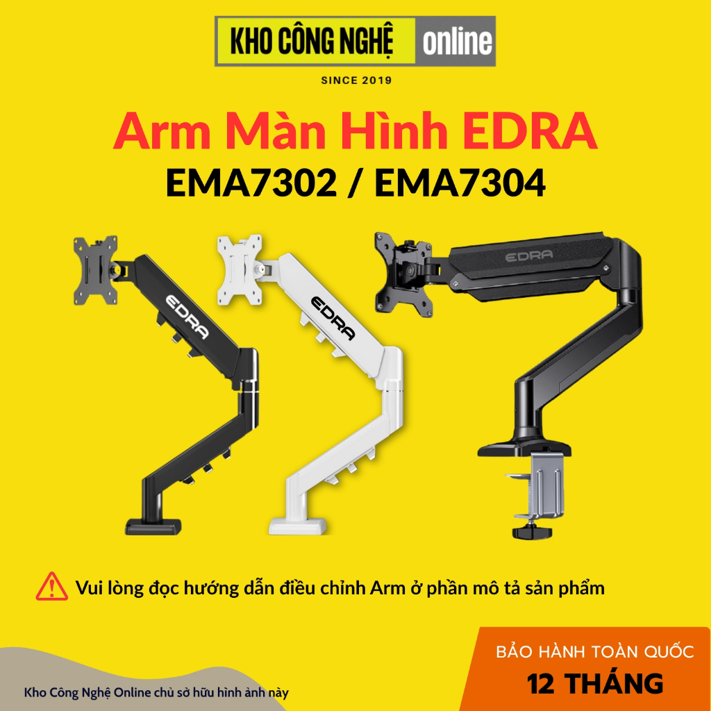 Giá Treo / ARM màn hình EDra EMA7302 /  EMA7304 / EMA7305PD / EMA7306PD (Hàng Chính Hãng)
