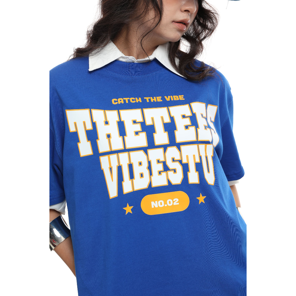 Áo Thun Local Brand VIBESTU " Thetees " Form Big Boxy Unisex 250Gsm Cotton | BigBuy360 - bigbuy360.vn