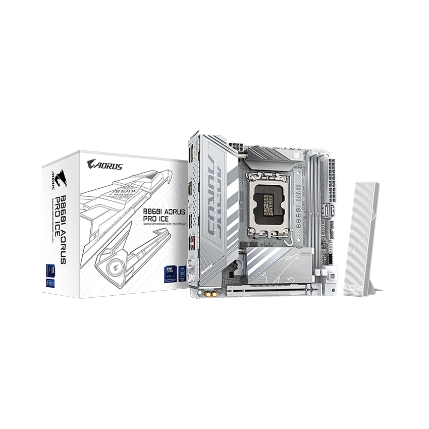 Mainboard Gigabyte B860I AORUS PRO ICE (Chipset Intel B860, Socket LGA1851, DDR5 128GB, Mini-ITX)