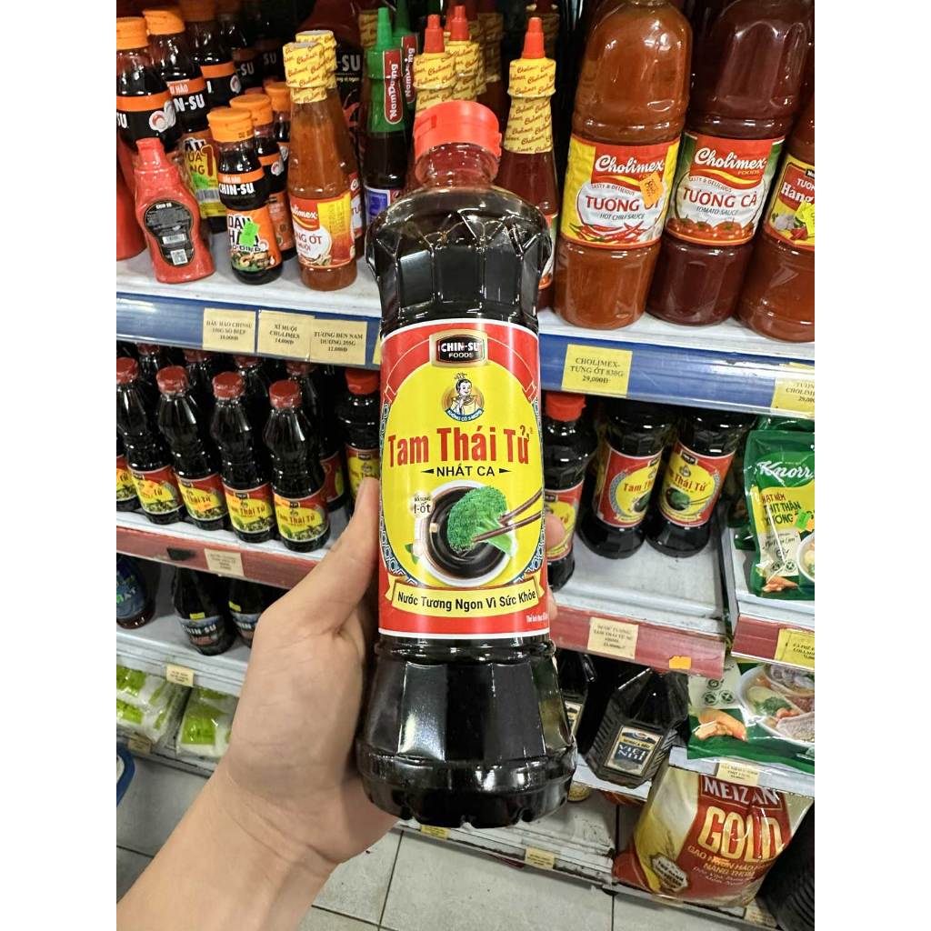 Nước Tương Nhất Ca Tam Thái Tử Cho Bữa Ăn Thêm Đậm Đà Trọn Vị Chai 650ml