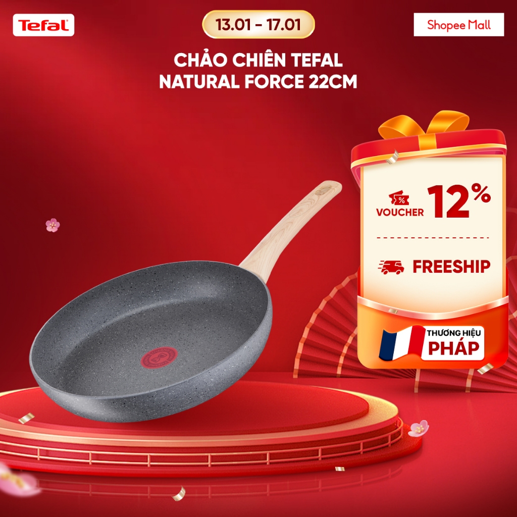 Chảo chiên Tefal Natural Force 22cm G2660302