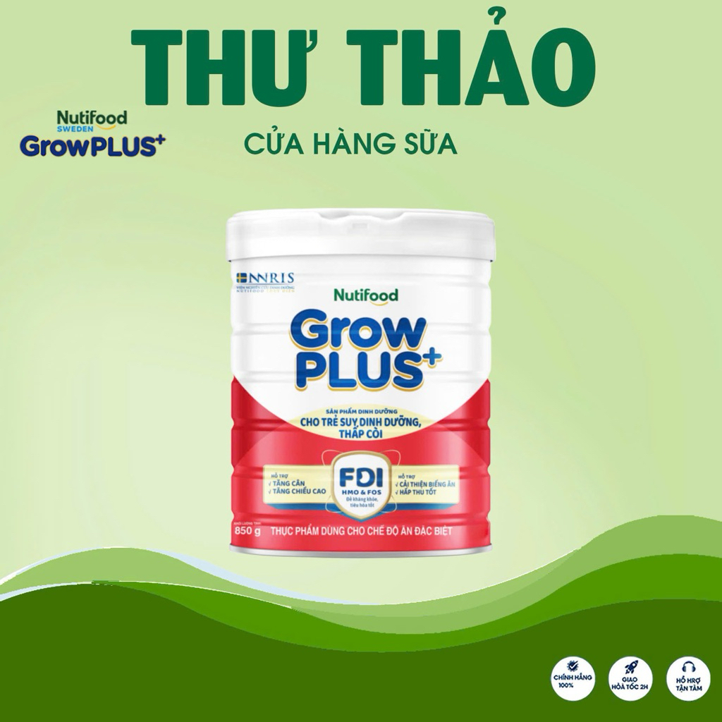 SỮA CÔNG THỨC GROW PLUS+ Đỏ NUTIFOOD