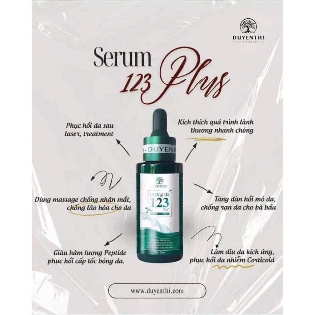 Dưỡng da 123 duyên thị loại 25ml