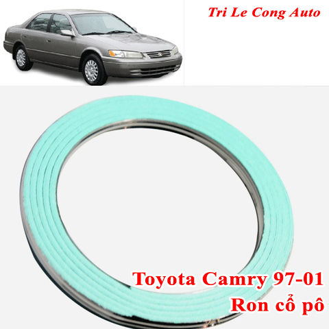 Camry 97-01 ron cổ pô tròn ống xả khói 2.2 máy v6 3.0 Toyota đời 98 99 2000 chịu nhiệt hình tròn 5s 