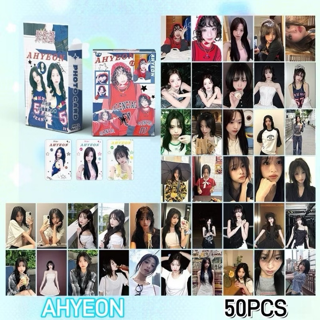 Set 50 photo card unoff Hologram BABYMONSTER- Ahyeon 2026