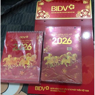 Bloc lịch cực đại (Size 25 x 35 cm) 2026 - PHONG CẢNH
