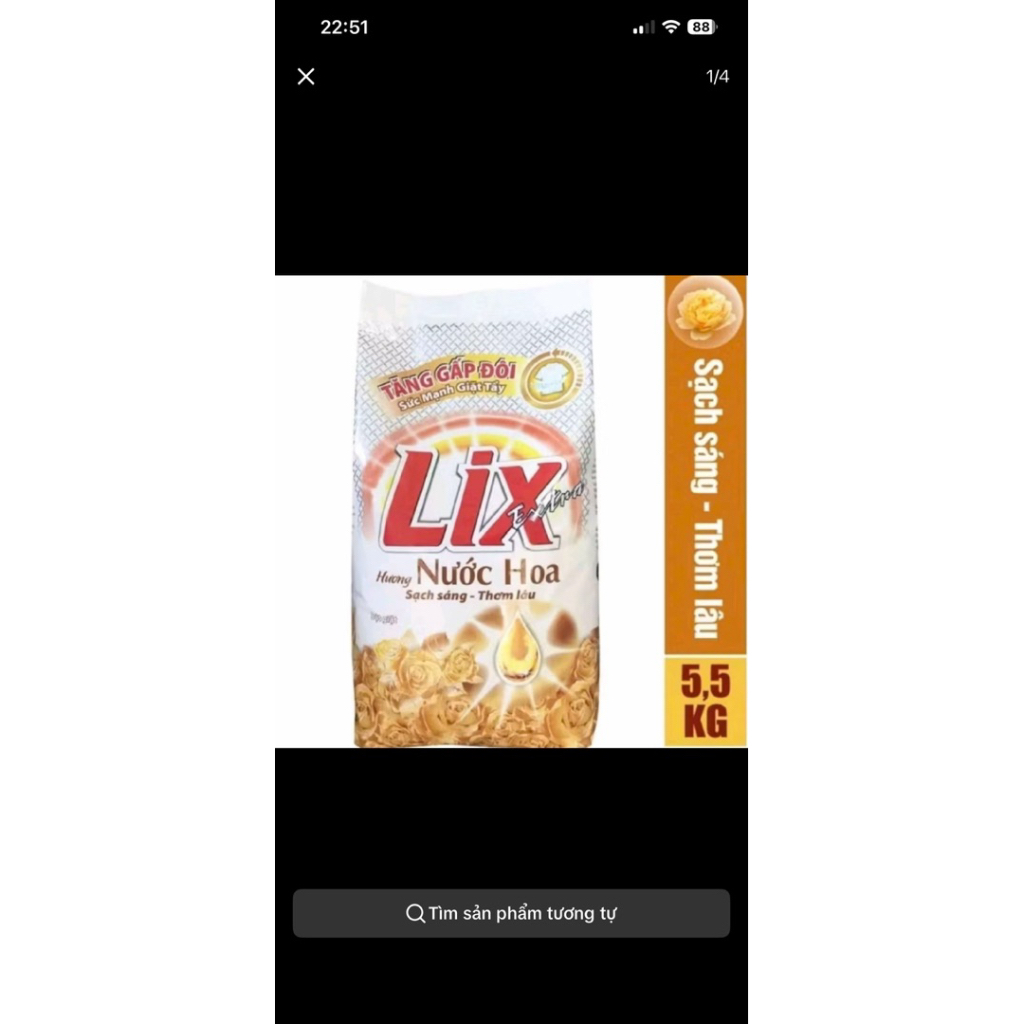 bột giặt lix 5kg5