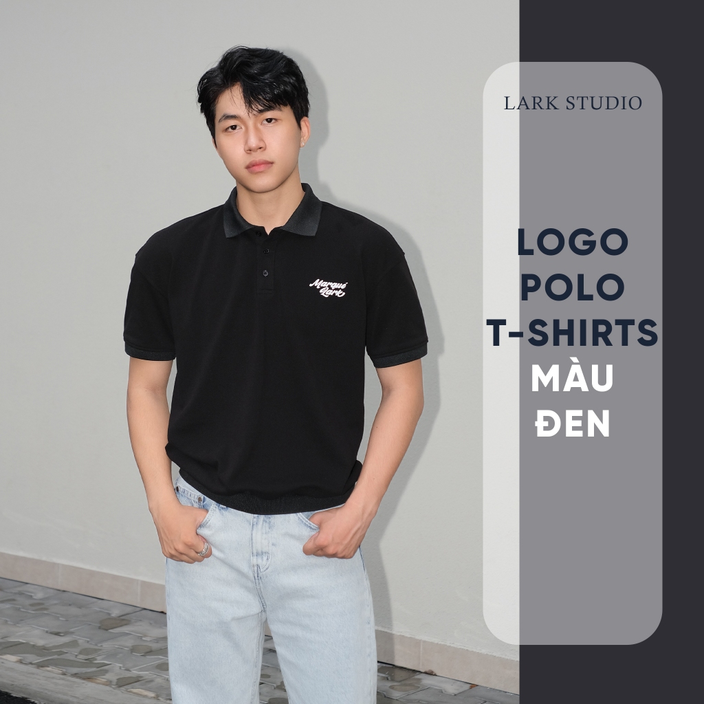 Áo polo nam Lark Logo polo T-shirts - Lark Studio