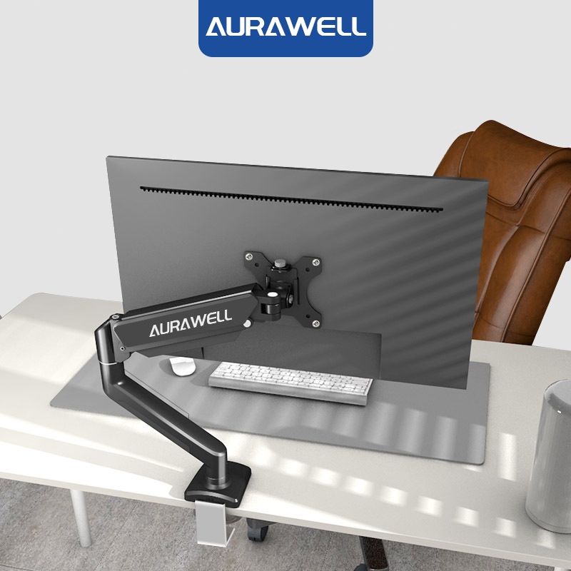Giá treo màn hình AURAWELL Arm Màn Hình xoay 360 độ, điều chỉnh đa hướng cho màn hình 17-35 inch