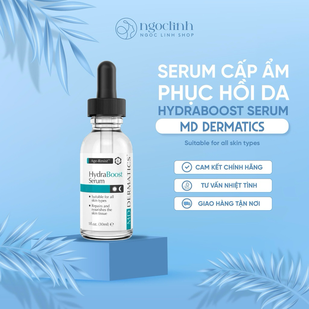 serum HydraBoost Md dermatics phục hồi giữ ẩm cho da