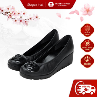 Giày da nữ KOSU K-22608 cao 5,5 cm siêu nhẹ siêu bền, chống thấm nước made in KOBE Japan