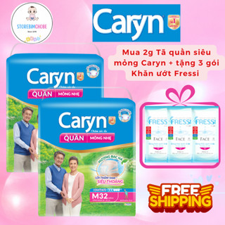 Tã quần Caryn mỏng nhẹ L28/M32/XL 24 miếng siêu thấm hút, khô thoáng cả ngày,siêu tiết kiệm -Store me be