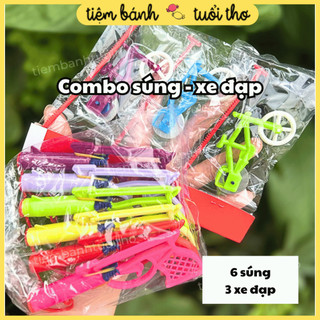 Set Xe Đạp Vuốt - Đồ Chơi Tuổi Thơ