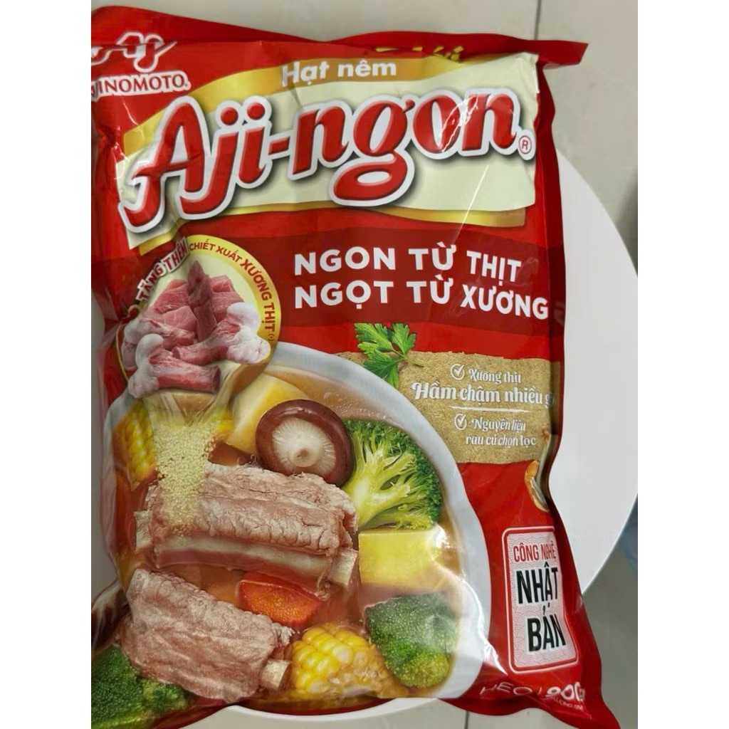 hạt nêm aji-ngon vị heo aji-nomoto gói 170g và 400g