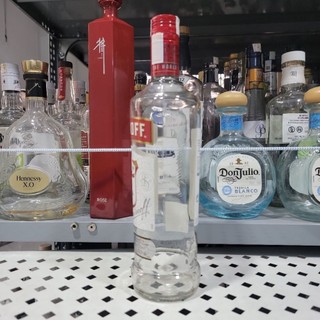 vỏ chai decor thủy tinh smirnoff 700ml