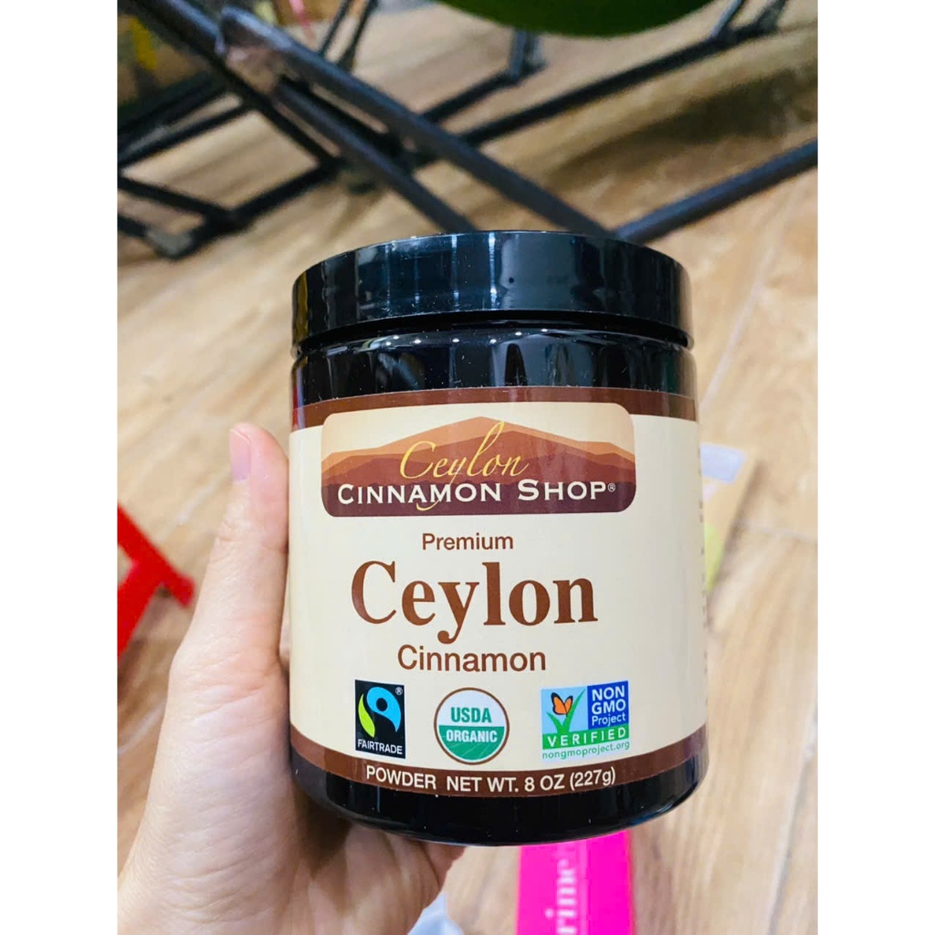 Bột quế hữu cơ Ceylon Cinnamon 227g