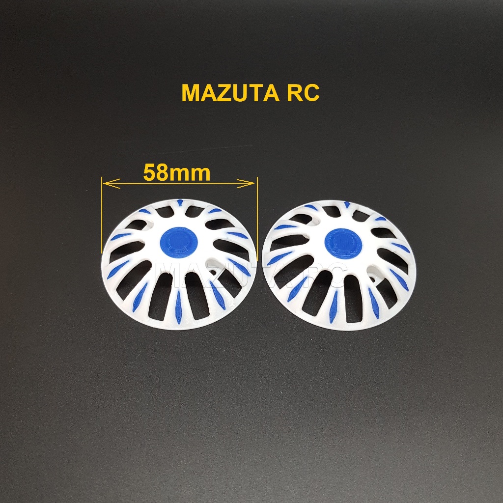 2 cái ốp Mâm 5.8cm Trang Trí Xe RC, Ốp Mâm Xe Đồ Chơi