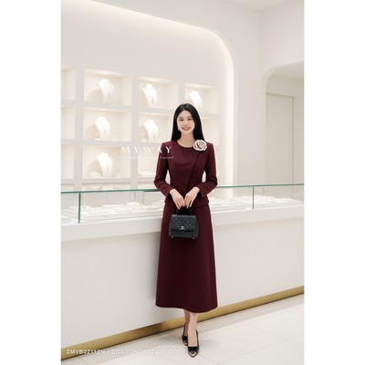 Set Áo Vest Chân Váy Nữ MY WAY Côg Sở Sang Trọng 2MVB02112H 2MCXB240