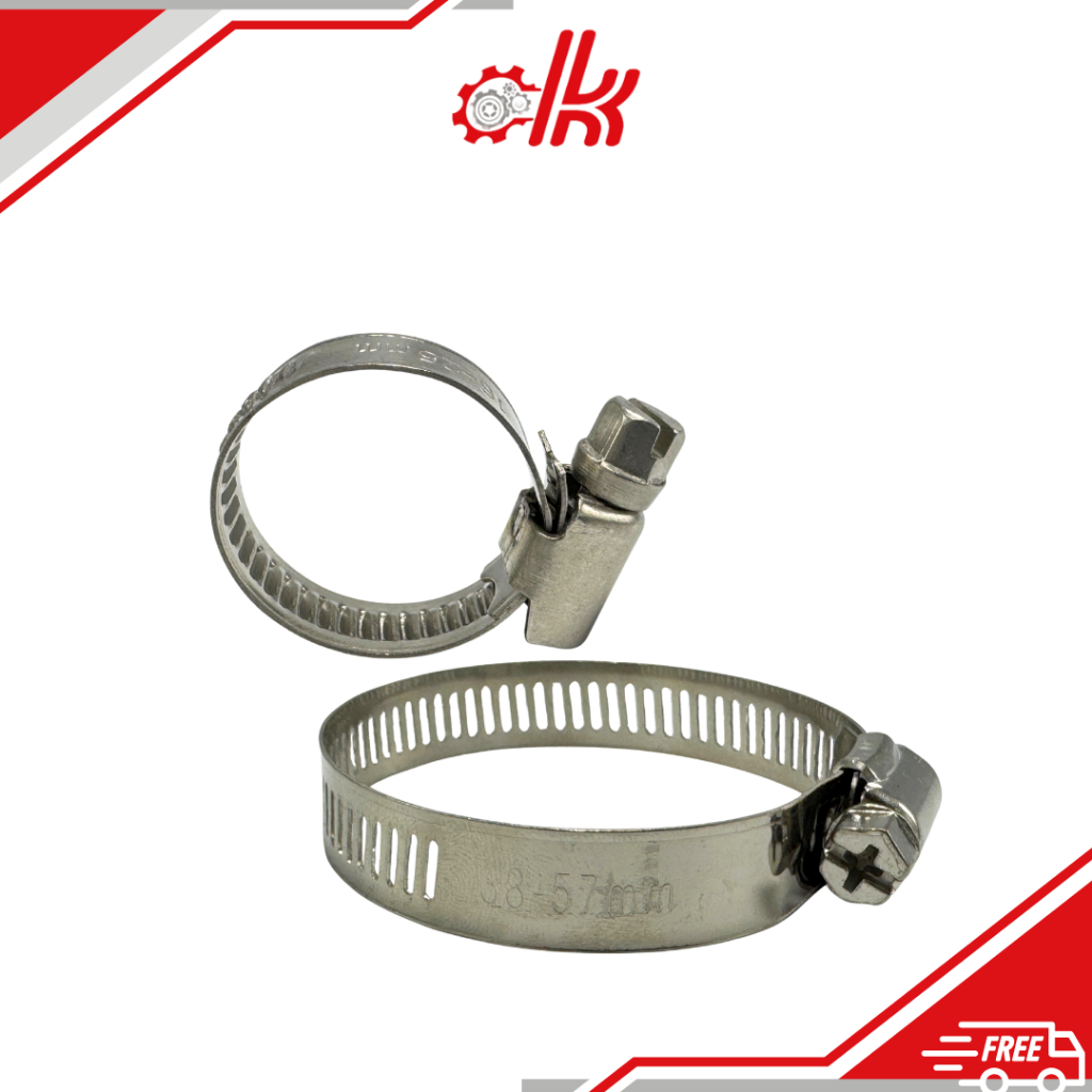 Cổ dê inox 304 - cùm siết ống - cùm treo