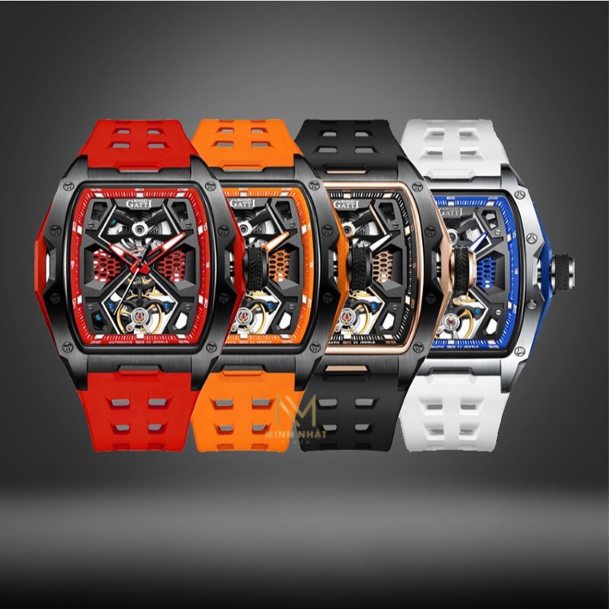 ĐỒNG HỒ NAM BONEST GATTI BG5501 CHÍNH HÃNG | TẶNG 1 ĐÈN CHIẾU DẠ QUANG