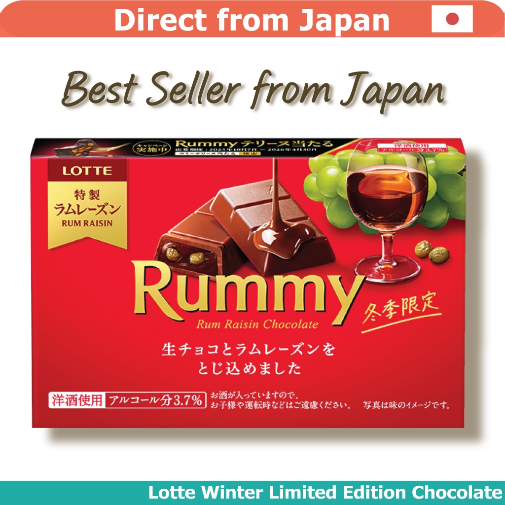 LOTTE Rummy Winter Limited Chocolate | Direct from Japan