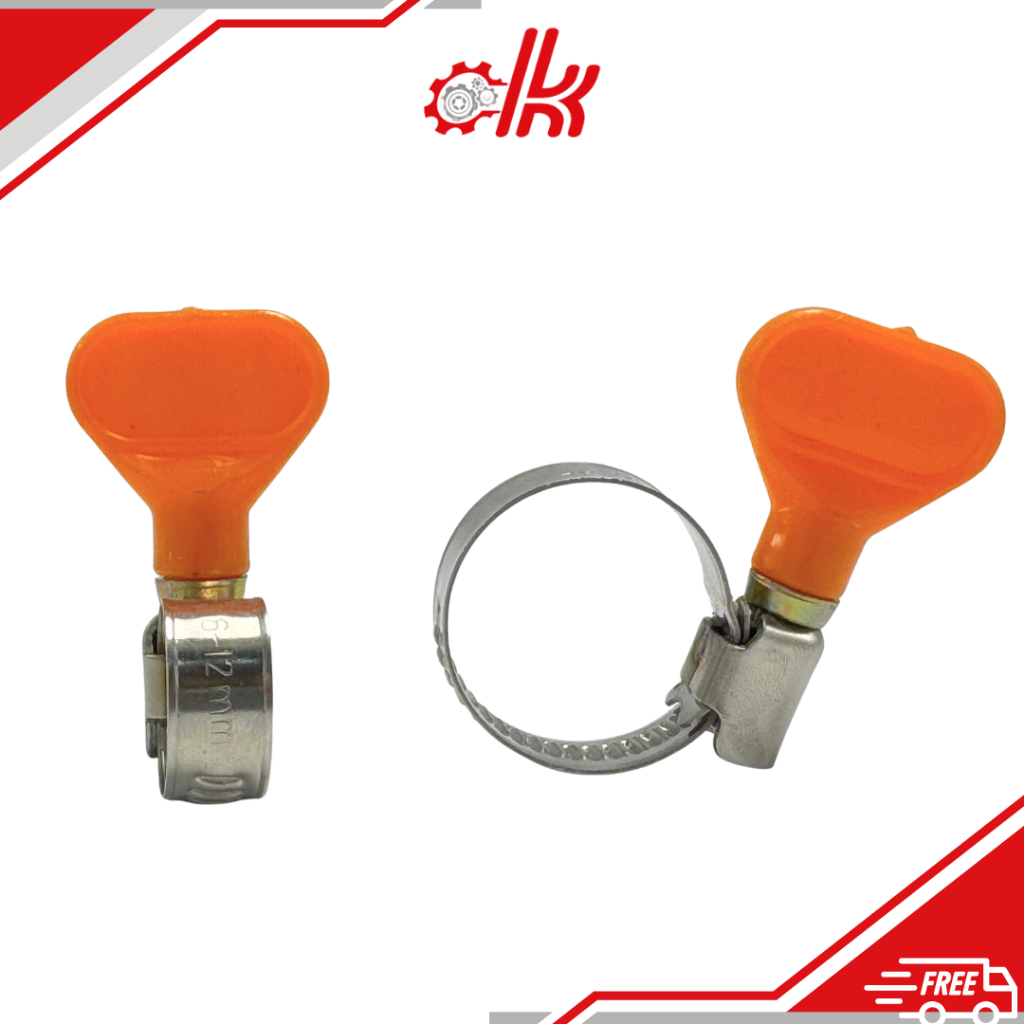 Cổ dê vặn tay tiện lợi  INOX  304  -  quai  dê ,cùm siết ông cổ dê siết ống