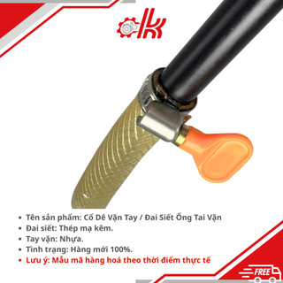 Cổ dê vặn tay tiện lợi  INOX  304  -  quai  dê ,cùm siết ông cổ dê siết ống