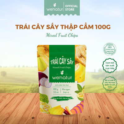 Trái Cây Sấy Thập Cẩm Không Đường We'natur 100g