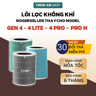 Lõi lọc không khí Rogerseller® tương thích, thay thế cho lõi lọc Air Purifier 4 (Gen4)/ 4Lite/ 4 Pro/ pro H