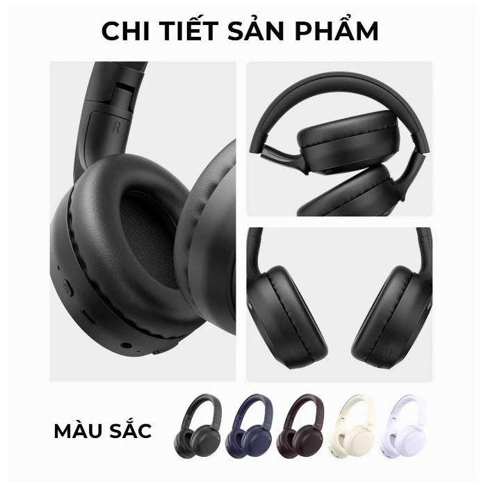 Tai Nghe Bluetooth Chụp Tai HAVIT H603BT/ H603BT PRO ANC  | Pin Trâu | Bass Mạnh | Gập Gọn | AUX 3.5mm | BigBuy360 - bigbuy360.vn