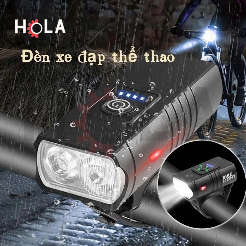 Đèn Led trước xe đạp Bike Light 6 Chế Độ Siêu Sáng