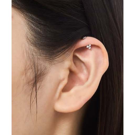 Khuyên tai thân thẳng VERTICAL HELIX TITANIUM EARRING COCKSTOCK