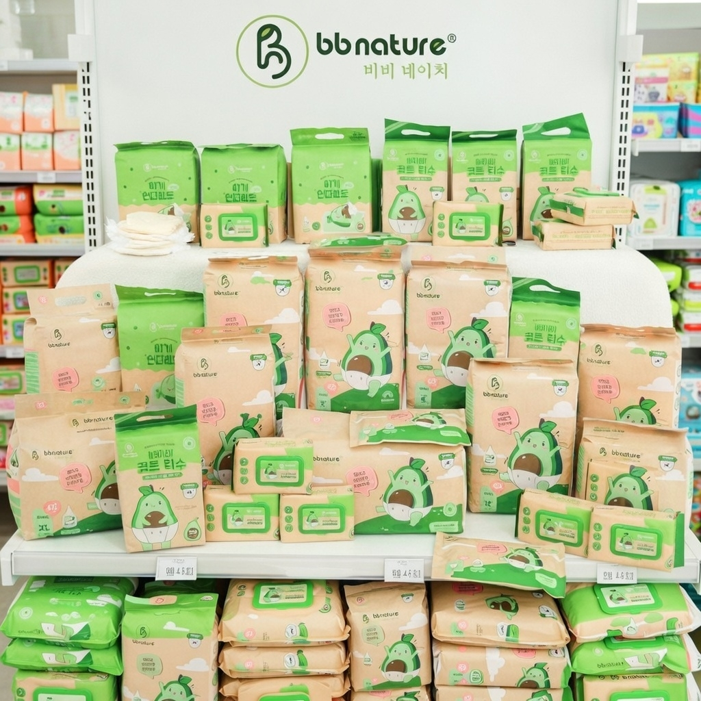 Bỉm BB NATURE CLASSIC / MUA 2 BỊCH BỈM TẶNG 1 BỊCH KHĂN KHÔ BB NATURE