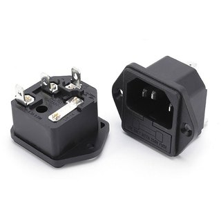 Jack Cắm Âm 3 Chân 220VAC-10A