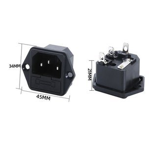Jack Cắm Âm 3 Chân 220VAC-10A