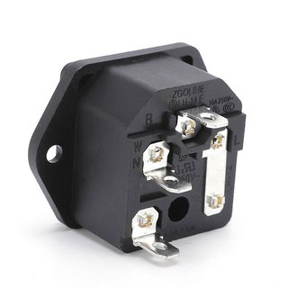 Jack Cắm Âm 3 Chân 220VAC-10A