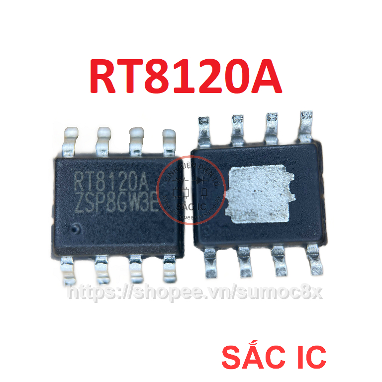 RT8120A 8120A 8120 ic quản lý nguồn trên bo mạch - Mới nguyên bản - Original NEW
