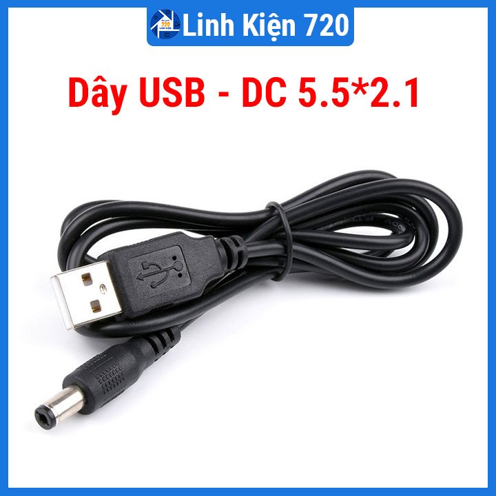 Dây USB - DC 5.5*2.1