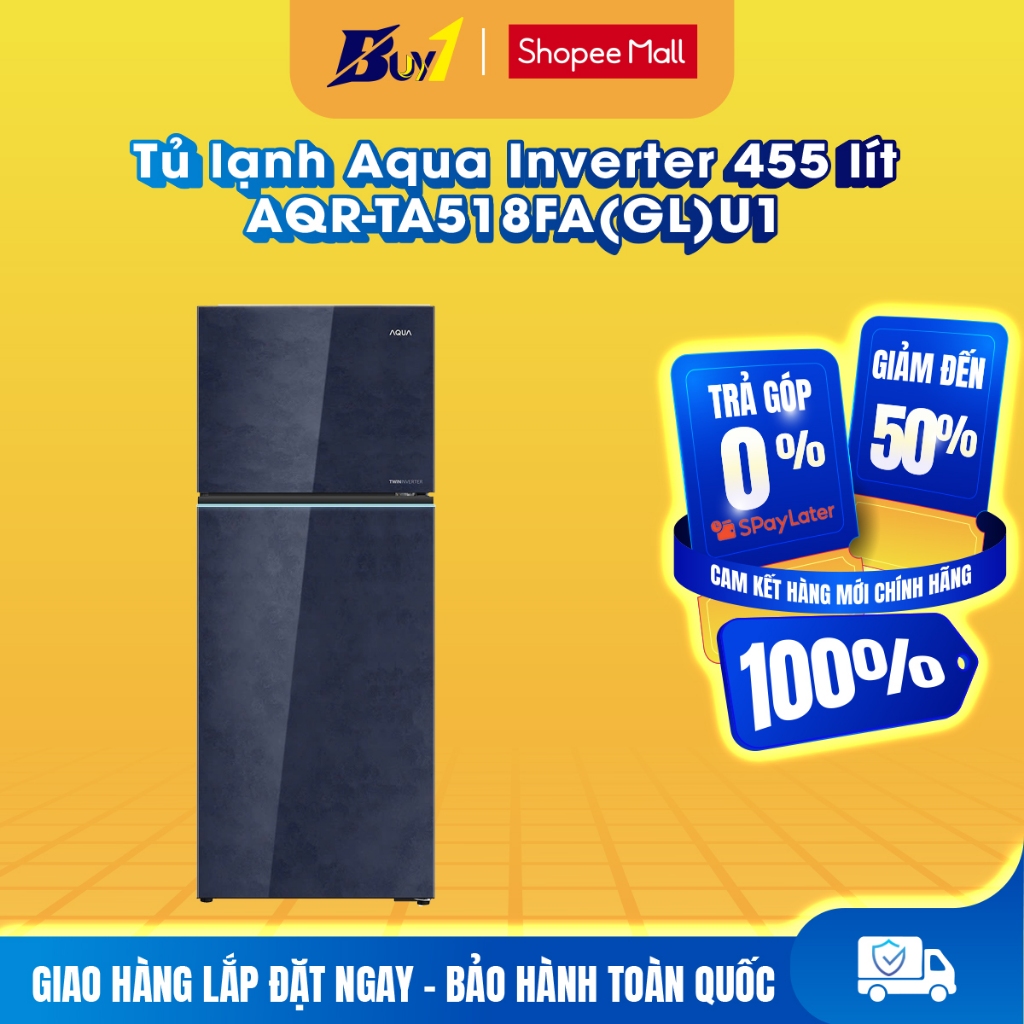 AQR-T239FA(FB) - Tủ lạnh Aqua Inverter 212 lít AQR-T239FA(FB) - Hàng chính hãng