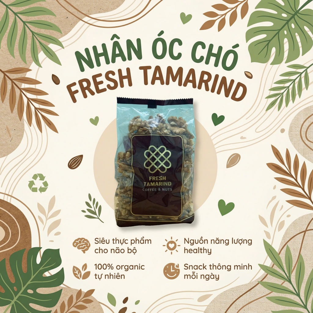 Nhân Hạt Óc Chó Tamarind Úc 500g