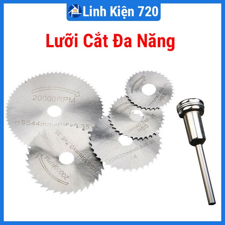 Lưỡi cắt đa năng ( tặng trục cắt 3.2mm ) siêu bén