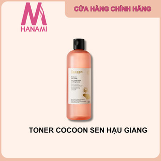 Nước Cân Bằng Cocoon Sen Hậu Giang Làm Dịu Da Nhạy Cảm Hau Giang Lotus Soothing Toner 310ml